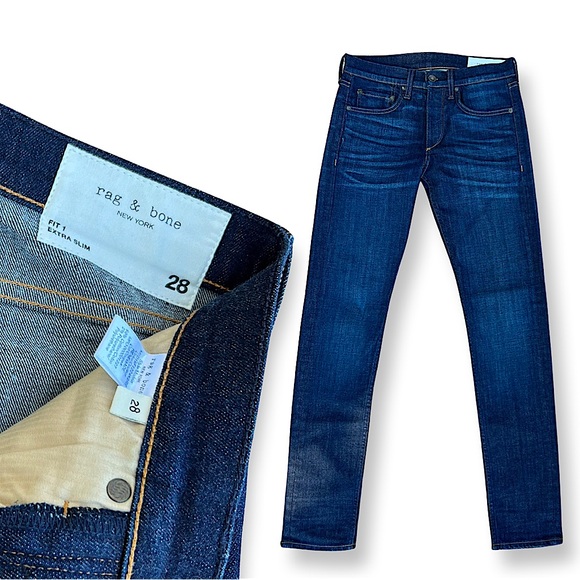 rag & bone Other - Rag & Bone Fit 1 Extra Slim Denim Jean in Renegade